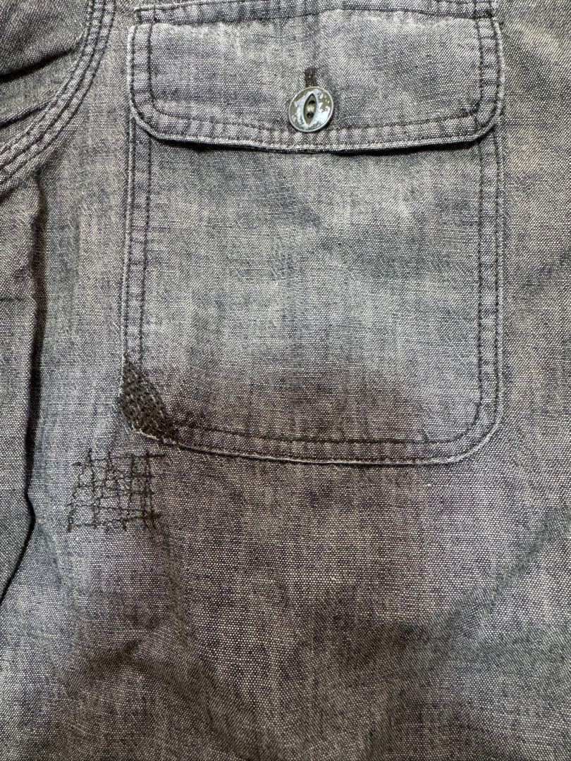 RRLビンテージ加工シャンブレーシャツ