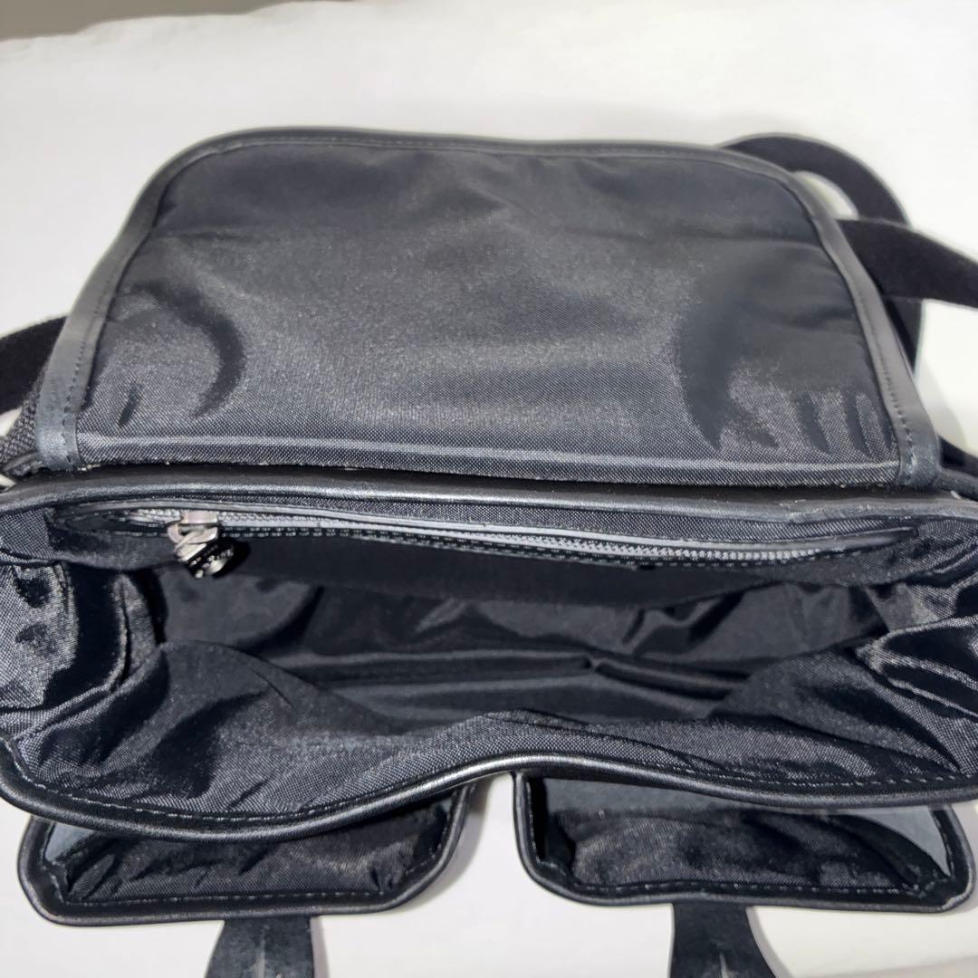 BEAMSF別注　HUNTING WORLD レザー キャリーオール S