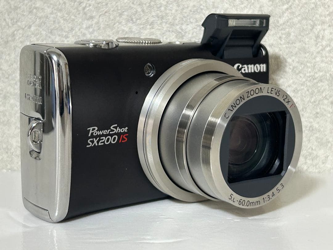 Canon コンデジPowerShot SX200 IS ブラウン　動作品
