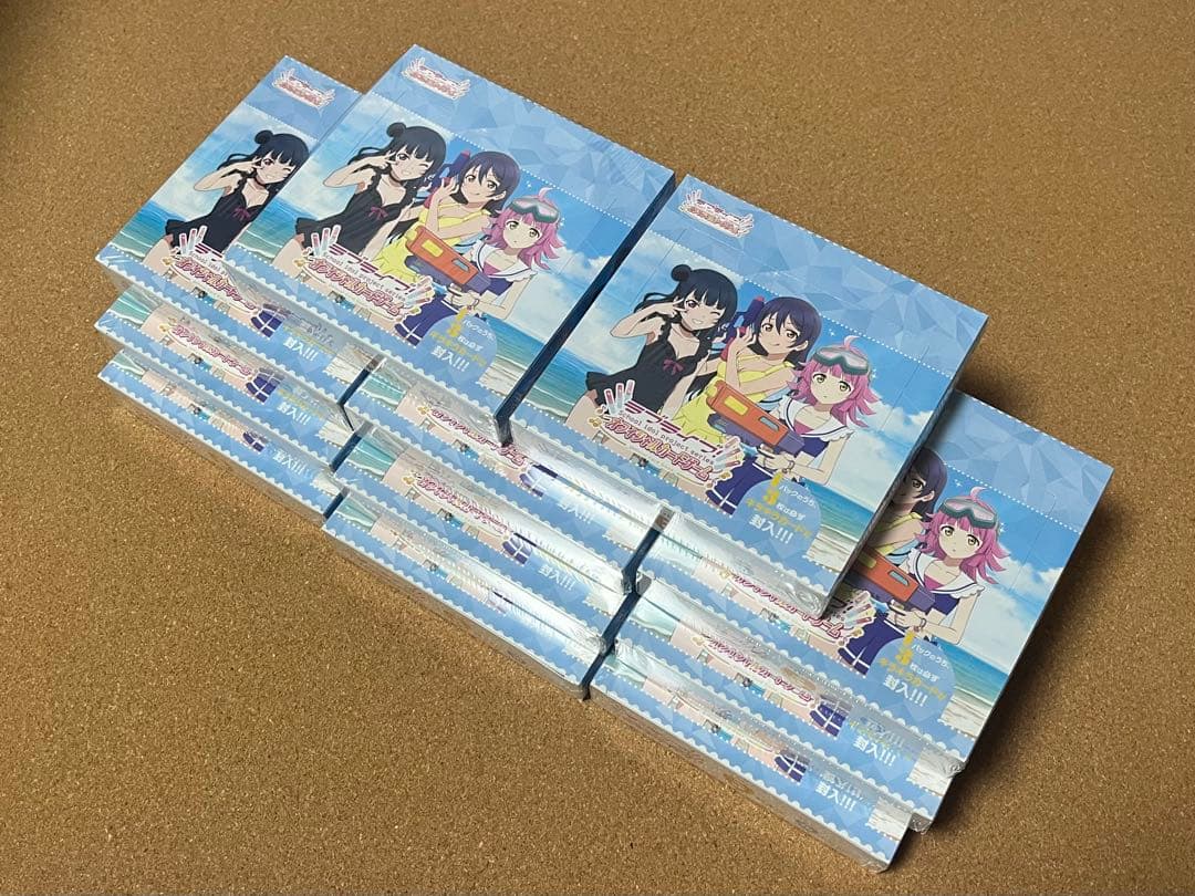 ラブライブカード　夏、はじまる。　11箱