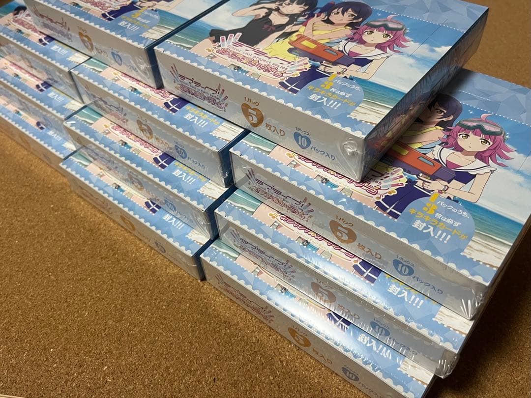 ラブライブカード　夏、はじまる。　11箱
