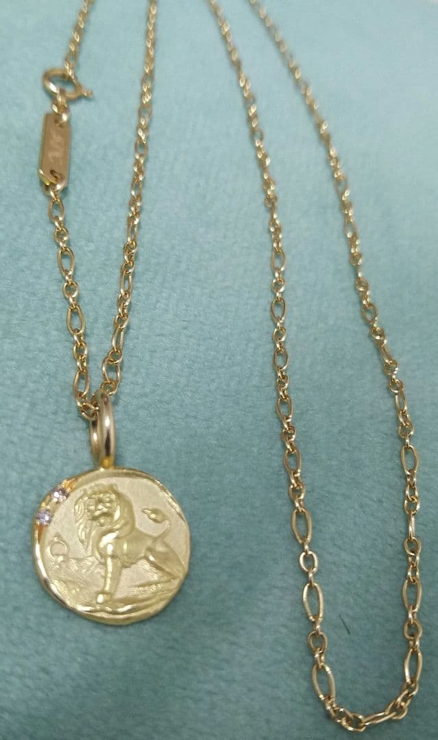 SJX 18K ゴールドネックレス