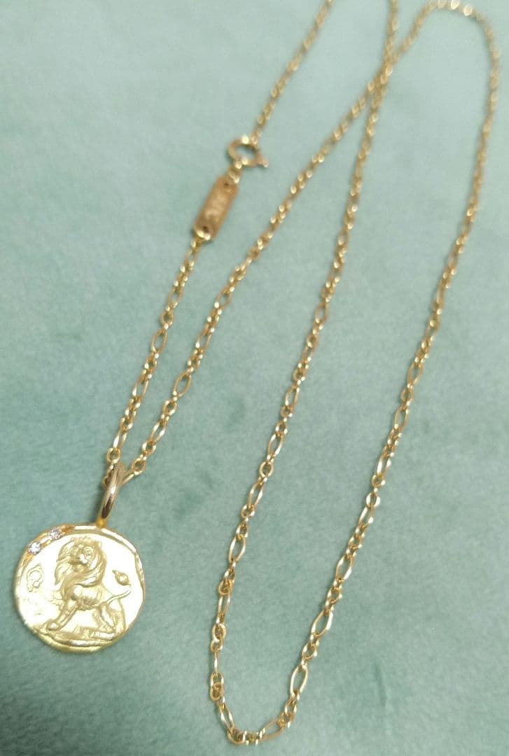 SJX 18K ゴールドネックレス