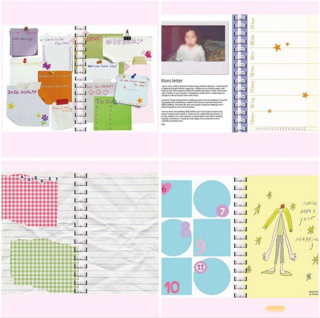 2026年 Atelier DorF' スケジュール帳