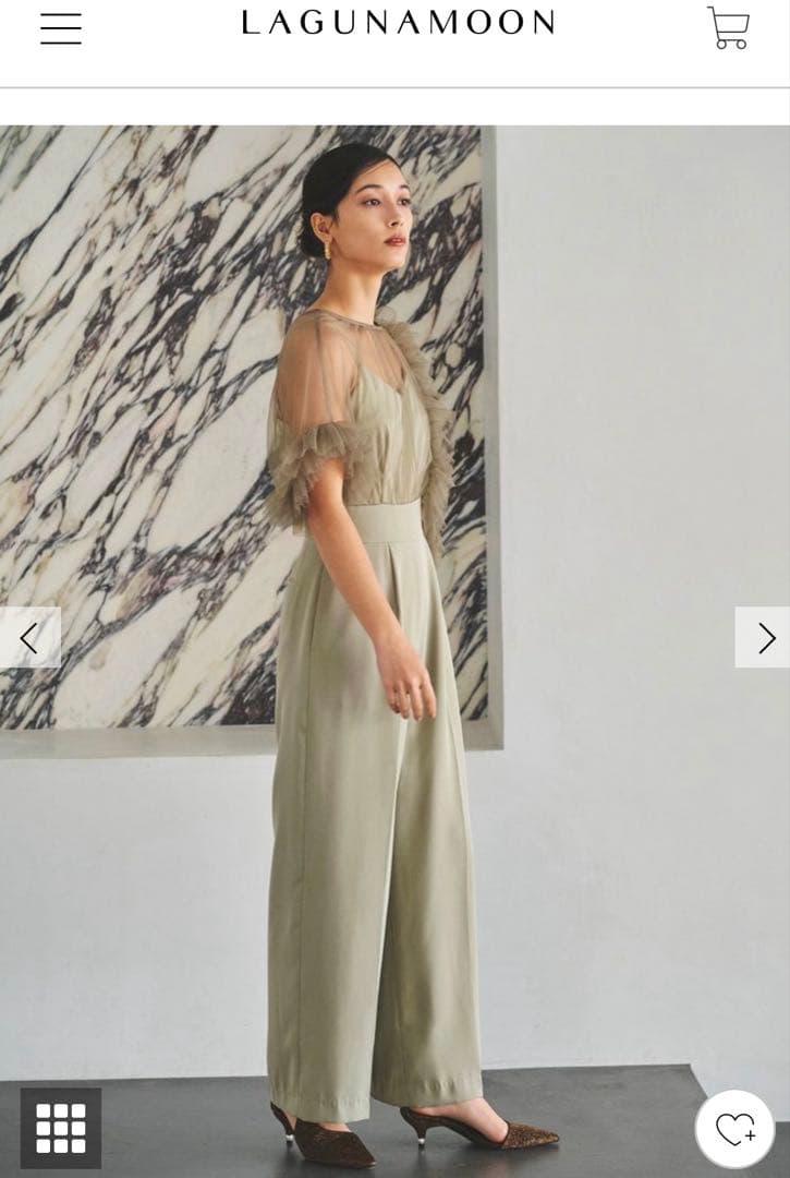 りんご　LAGUNAMOON LADY チュールドッキングコンビネゾン