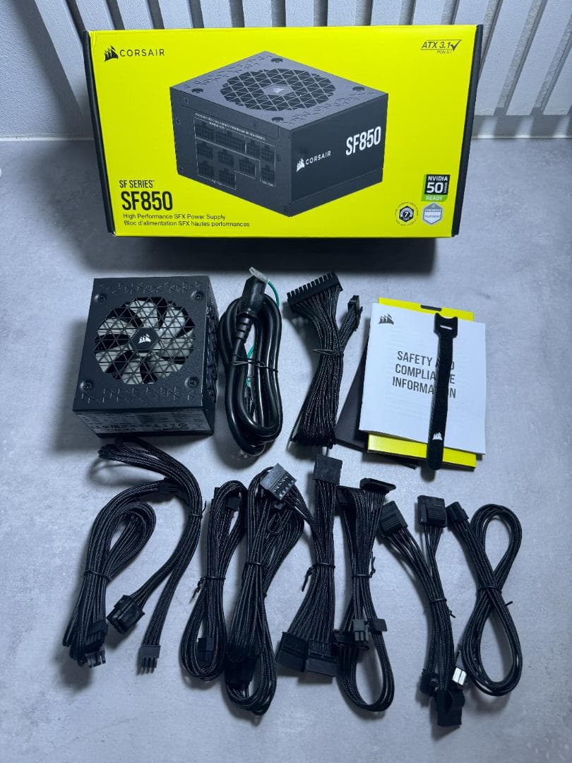 Corsair SF850 SFX電源 ATX3.1対応 美品