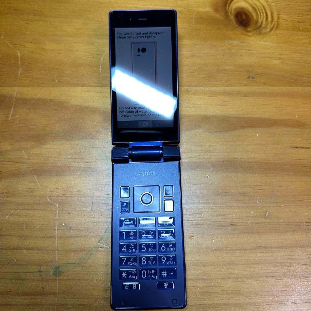 AQUOS ケータイ 501SH ガラケー 3081