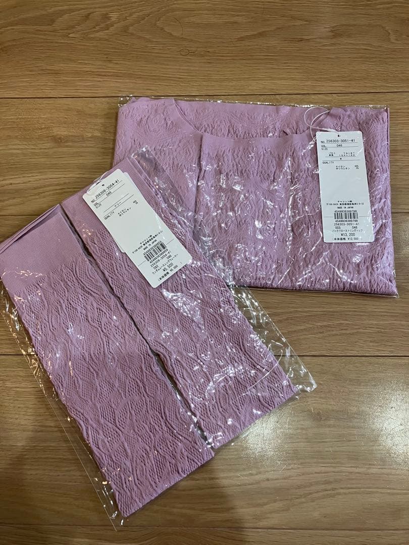 チャコット　ノーソーイングニット　レッグウォーマー　セット