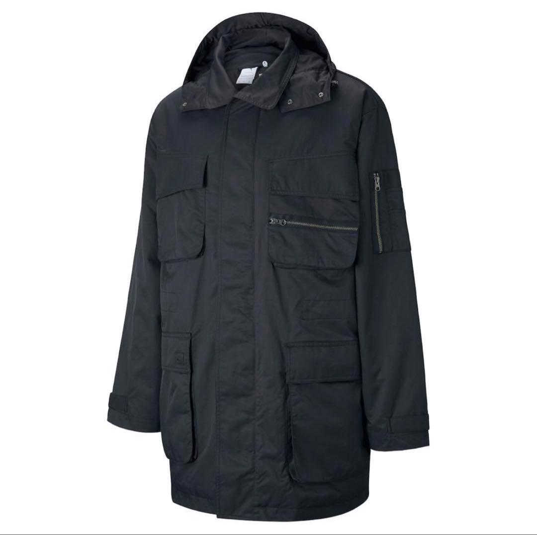 コラボ✨ 希少 【未使用級】 メゾンキツネ × プーマ ベンチコート 黒 M