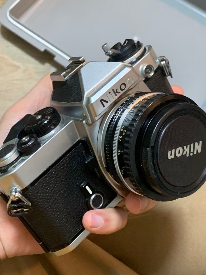 Nikon FE nikon ais 50mm f1.8 レンズ付き