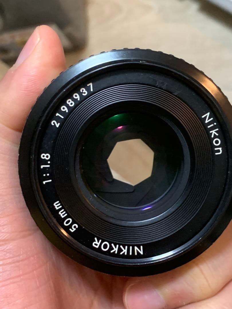 Nikon FE nikon ais 50mm f1.8 レンズ付き