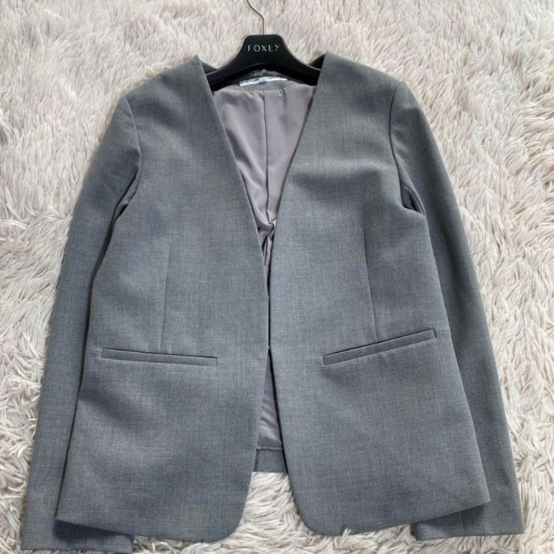 ナチュラルビューティベーシック ノーカラー セットアップ パンツ