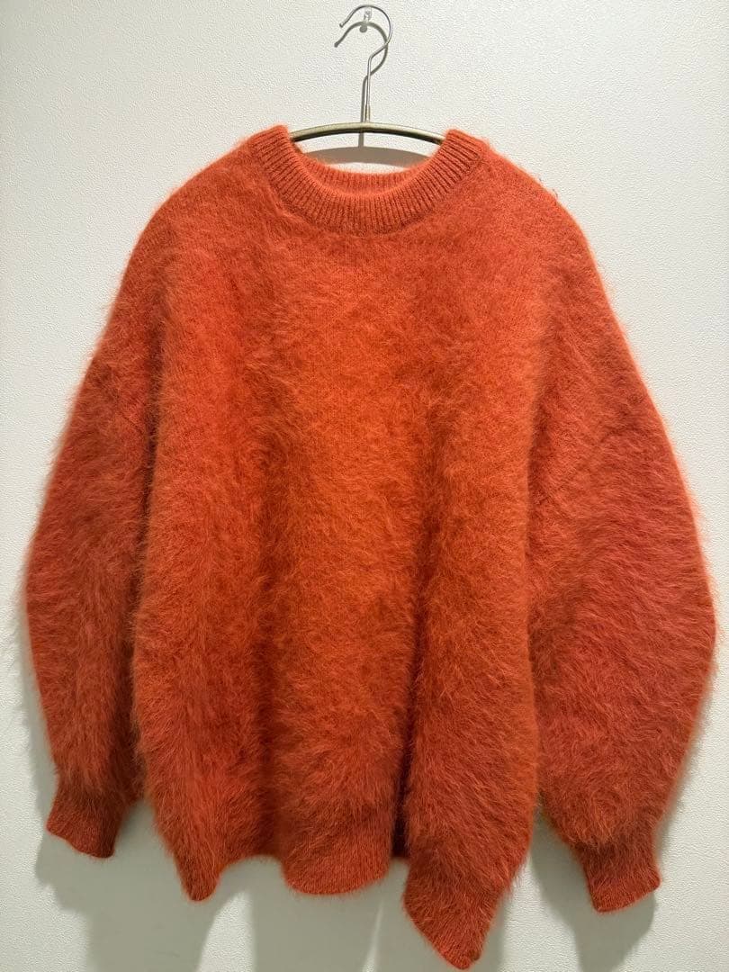 早い者勝ちCLANE BULKY SLEEVE ANGORA KNIT TOPS
