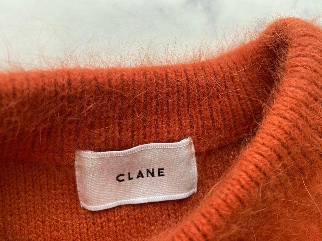 早い者勝ちCLANE BULKY SLEEVE ANGORA KNIT TOPS