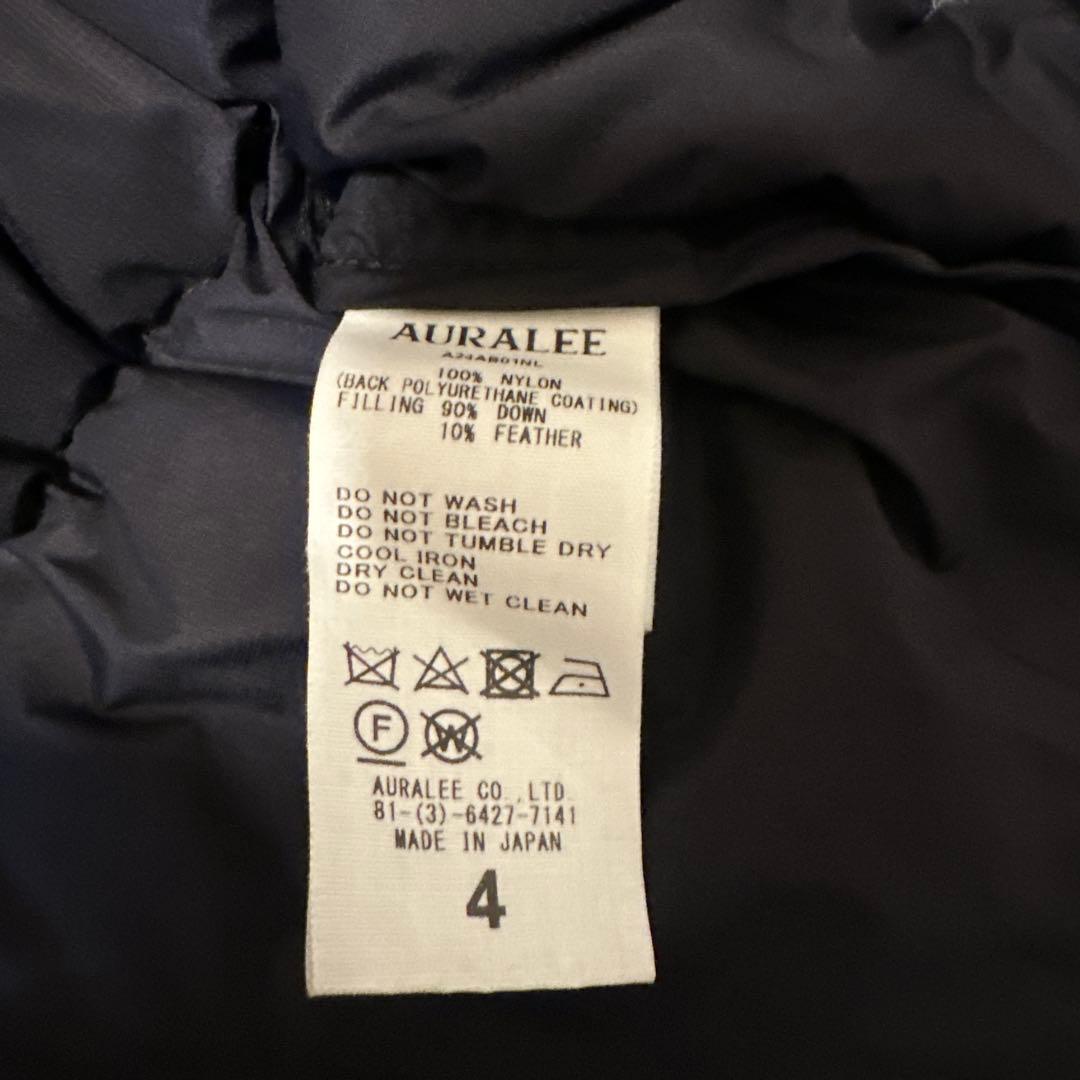 AURALEE ダウンジャケット サイズ4