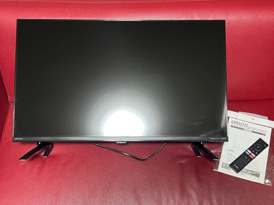 【2023年製】ORION 32型スマートテレビ チューナレステレビ　難あり