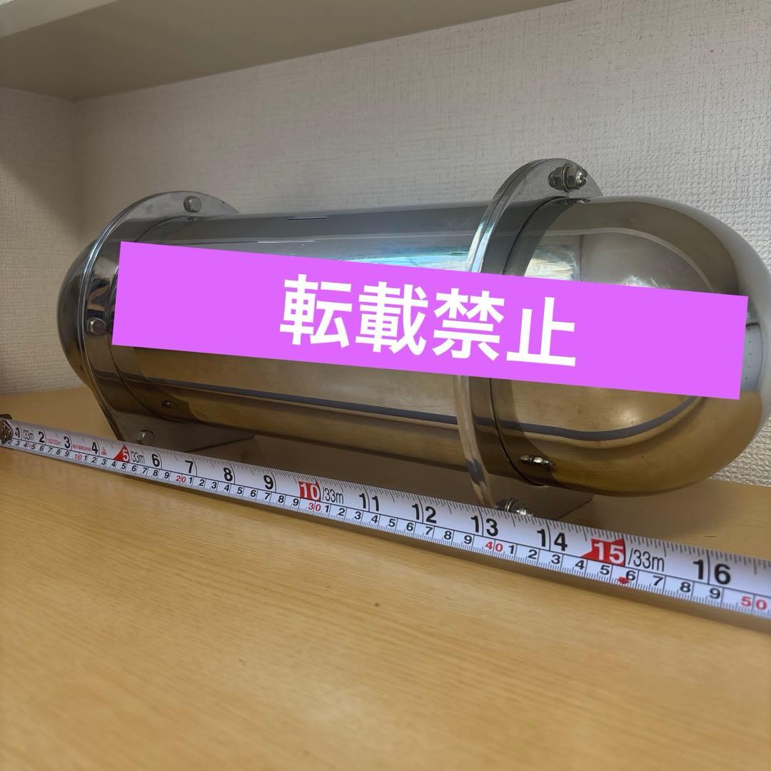 ステンレス製　タイムカプセル型　貯金箱　バンク