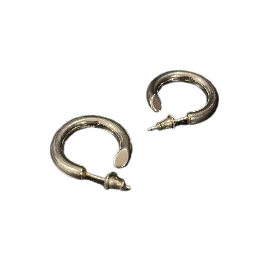 シルバー925 フープピアス メンズ オーダーメイド