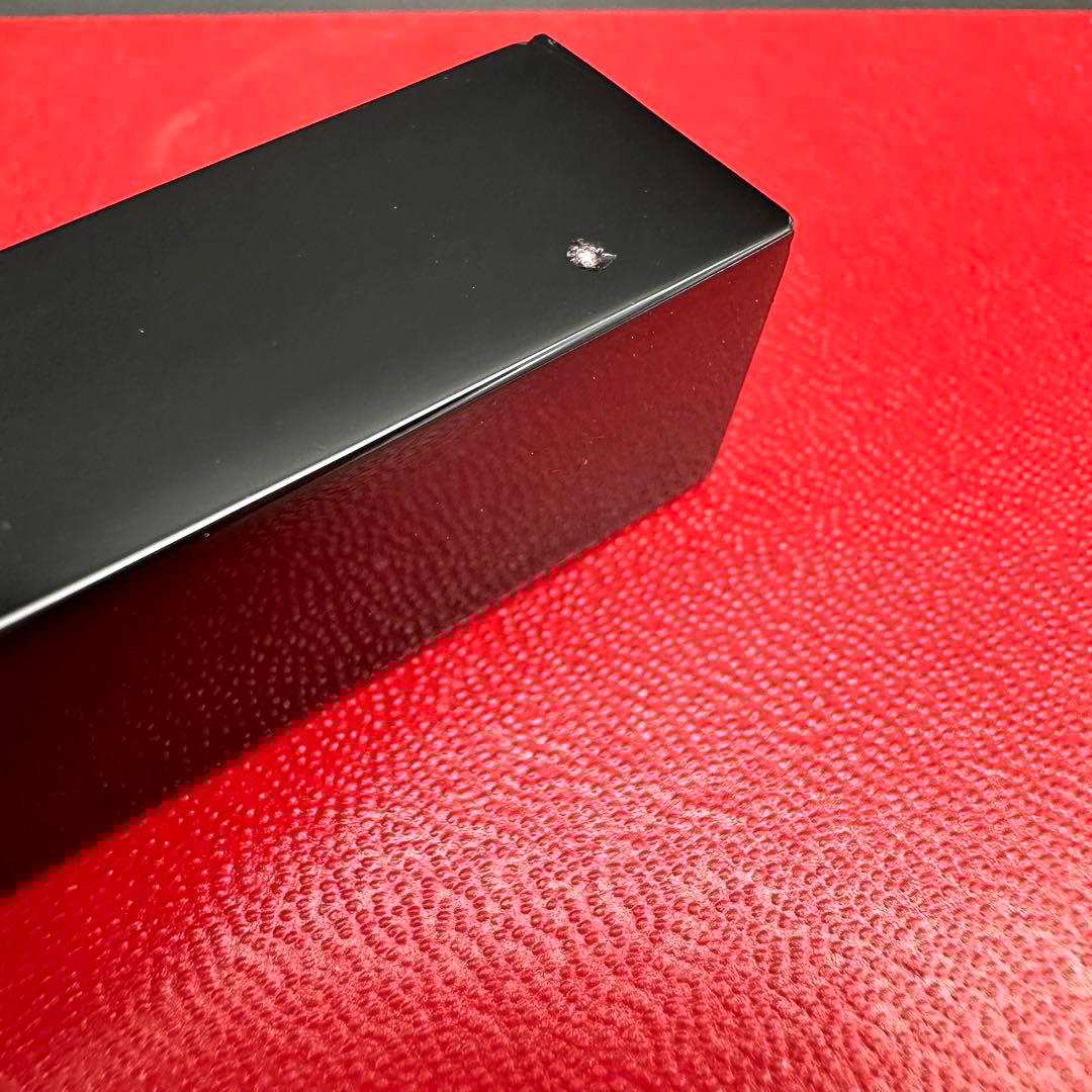 Baccarat 　バカラ　カトラリーレスト　ブラッククリスタル　箸置き　6本