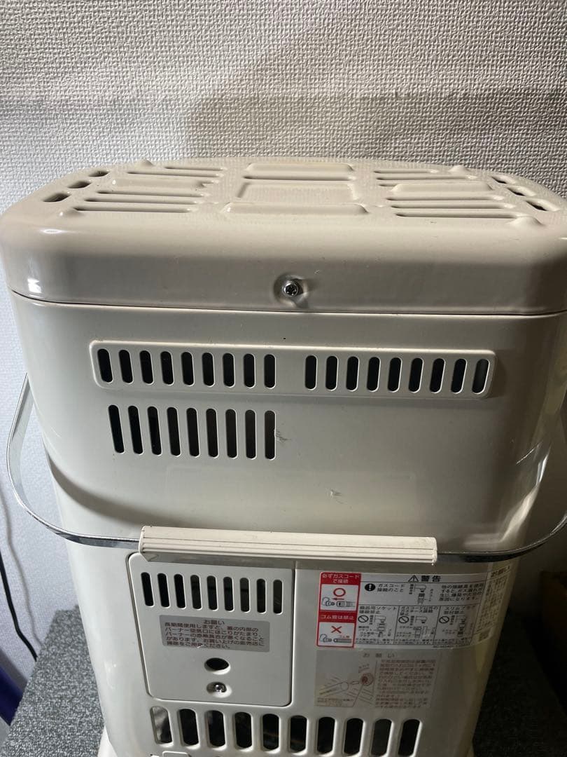 リンナイ　R-852PMS3-402　都市ガス　19年製　ガスストーブ