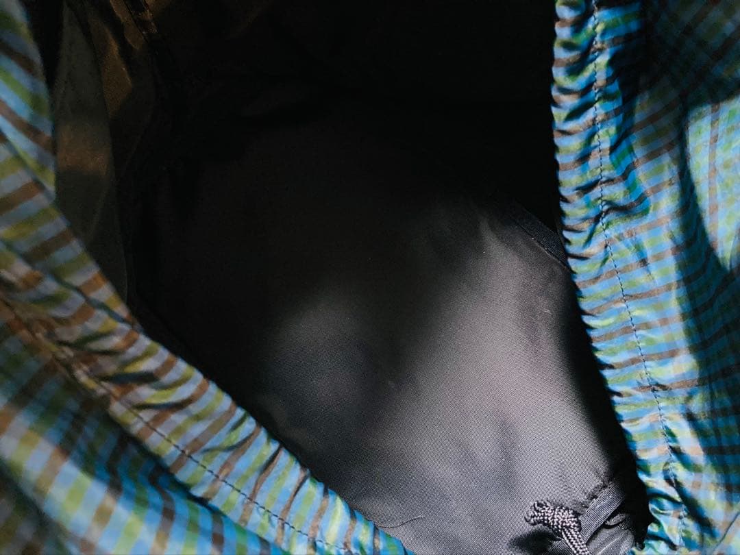 【極美品✨】familiar マザーズバッグ 青チェック【現行品】