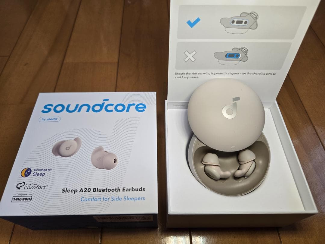 Anker Soundcore Sleep A20 ワイヤレスイヤホン 美品