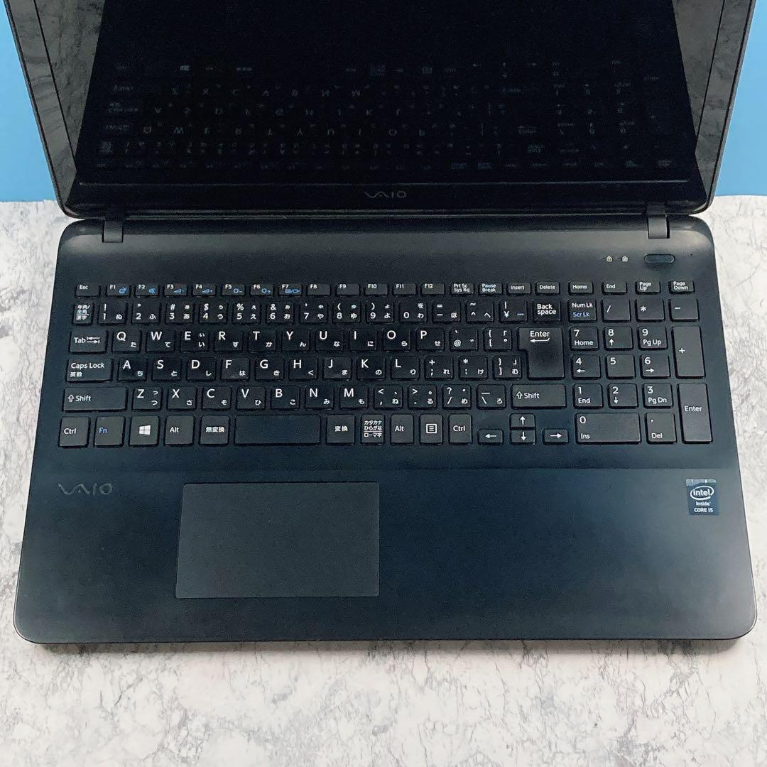 初心者オススメ✨Win11✨カメラ✨オフィス✨設定済バイオブラックノートパソコン