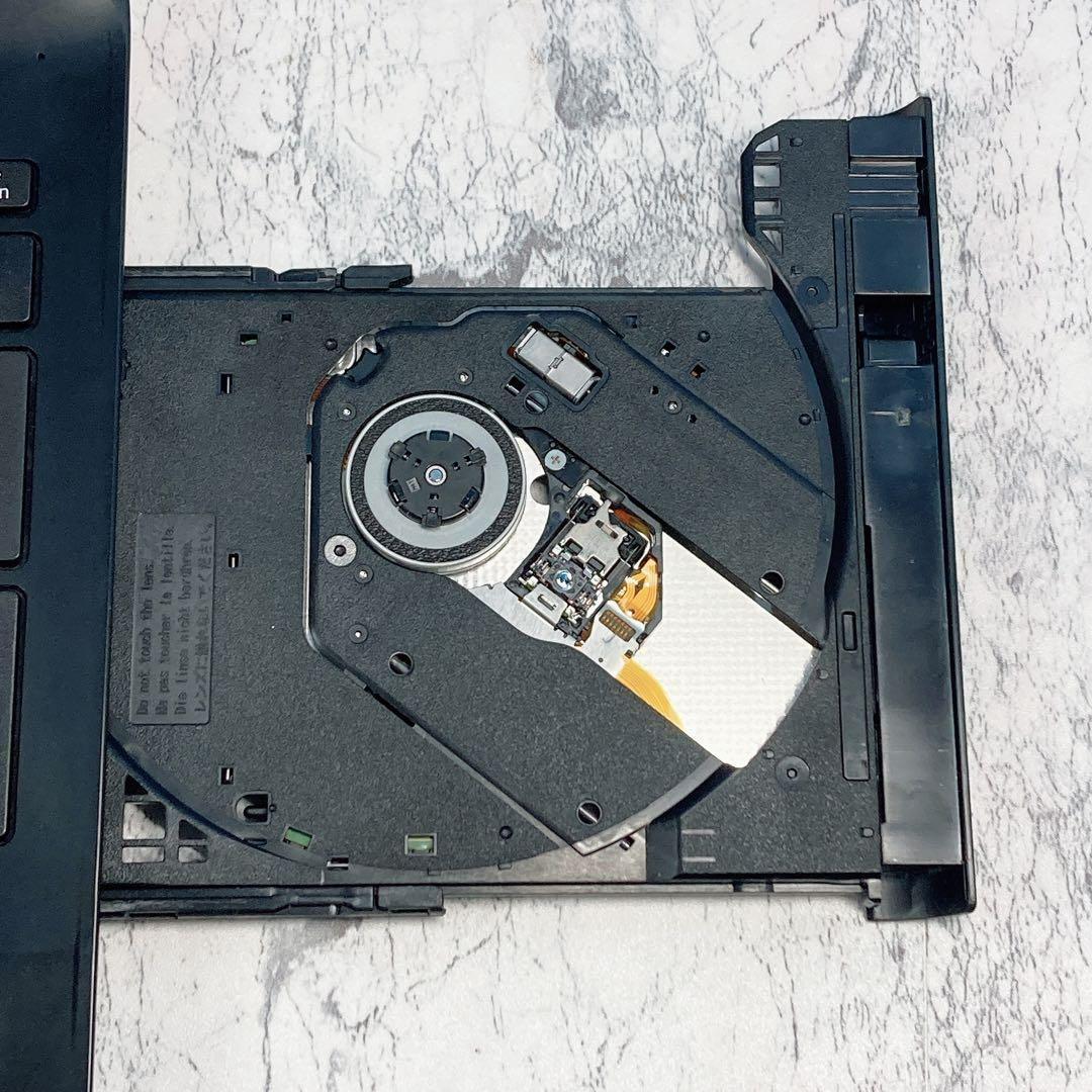 初心者オススメ✨Win11✨カメラ✨オフィス✨設定済バイオブラックノートパソコン