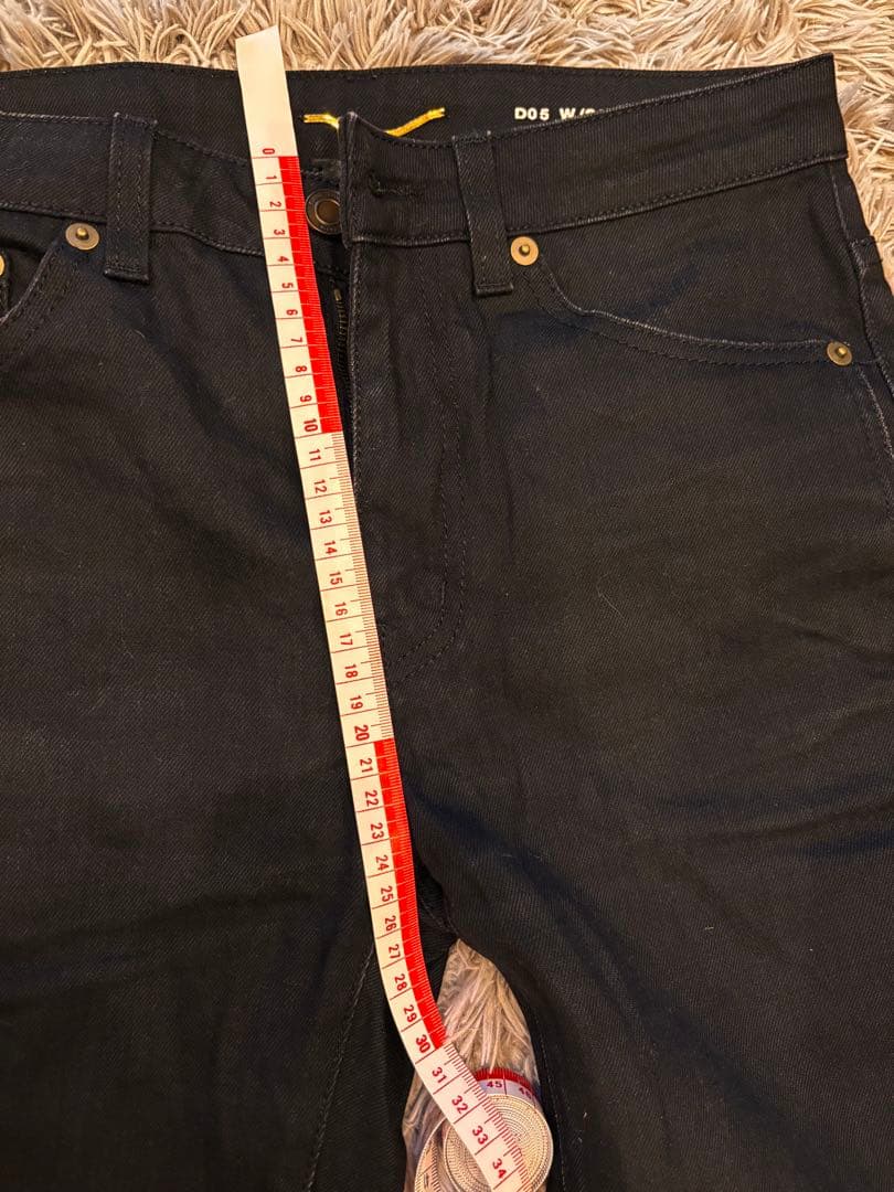 【エディスリマン】 SAINT LAURENT ブラックスキニーデニム