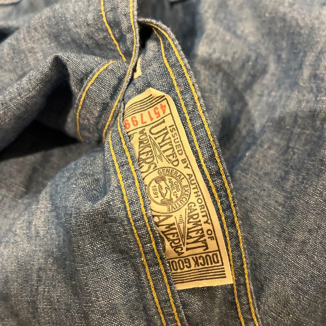 (希少)ブートレガーズ ”CHAMBRAY SHIRT”フリーホイーラーズ