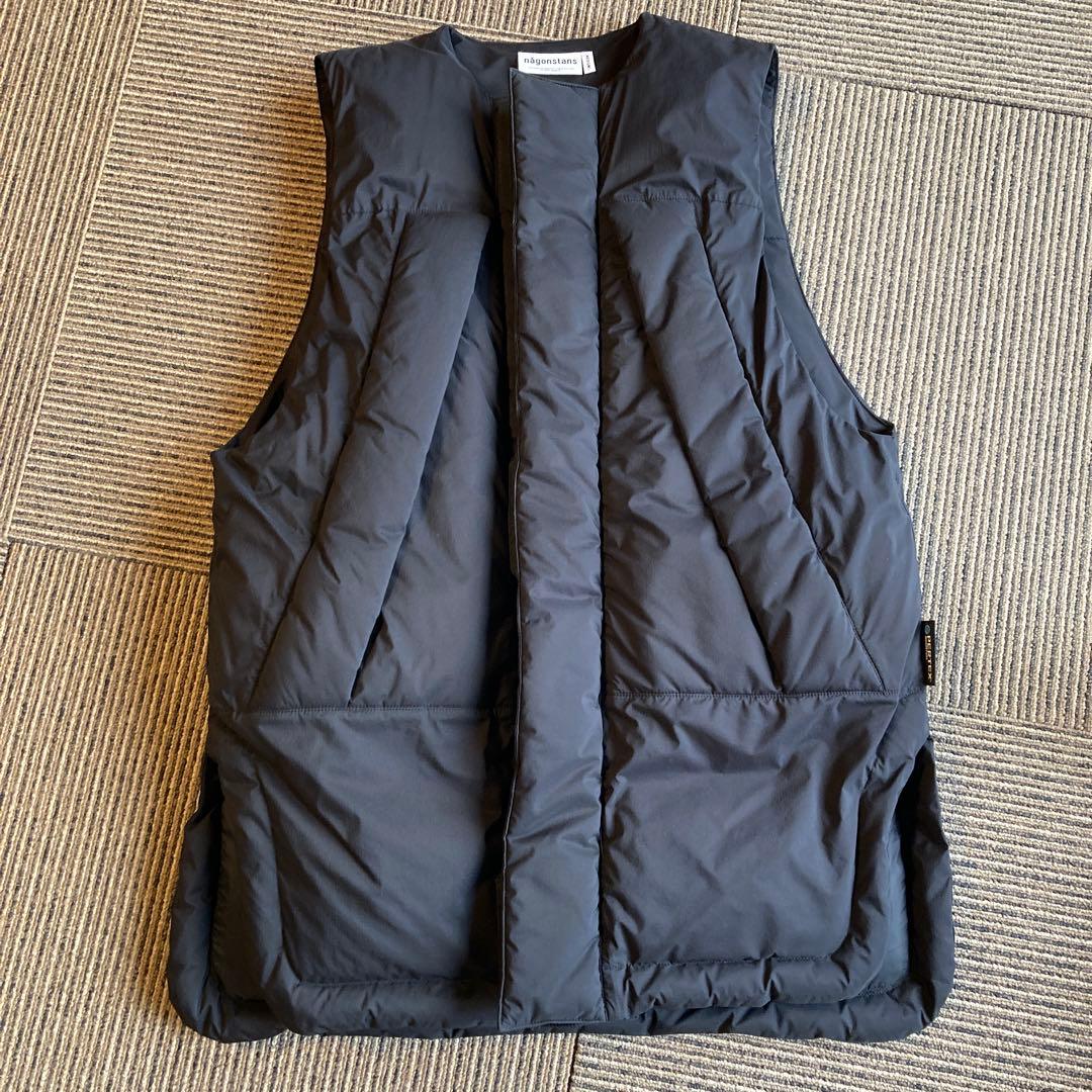 nagonstansナゴンスタンス　PERTEXダウンノーカラーベスト