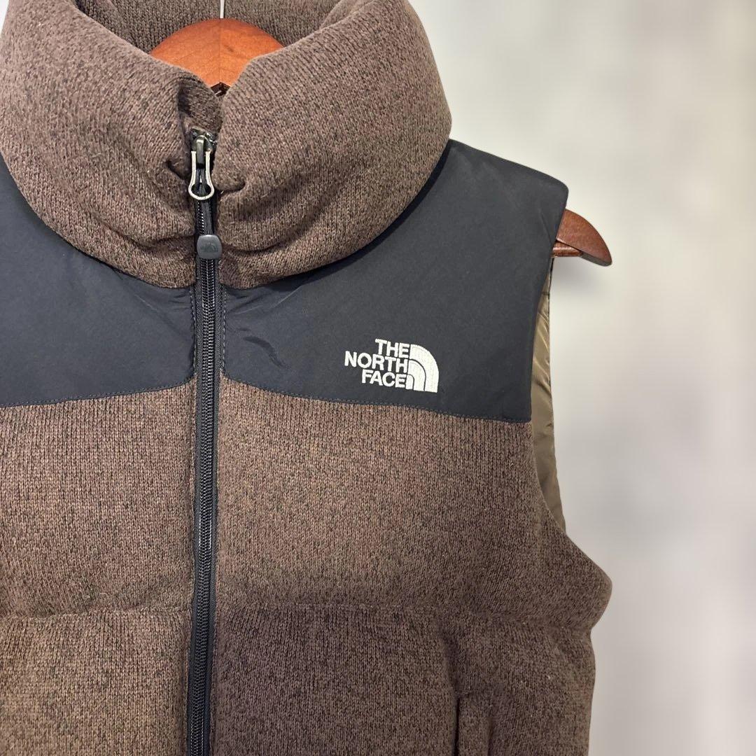 【希少】ザノースフェイス　ホワイトレーベル　ダウンベスト　M