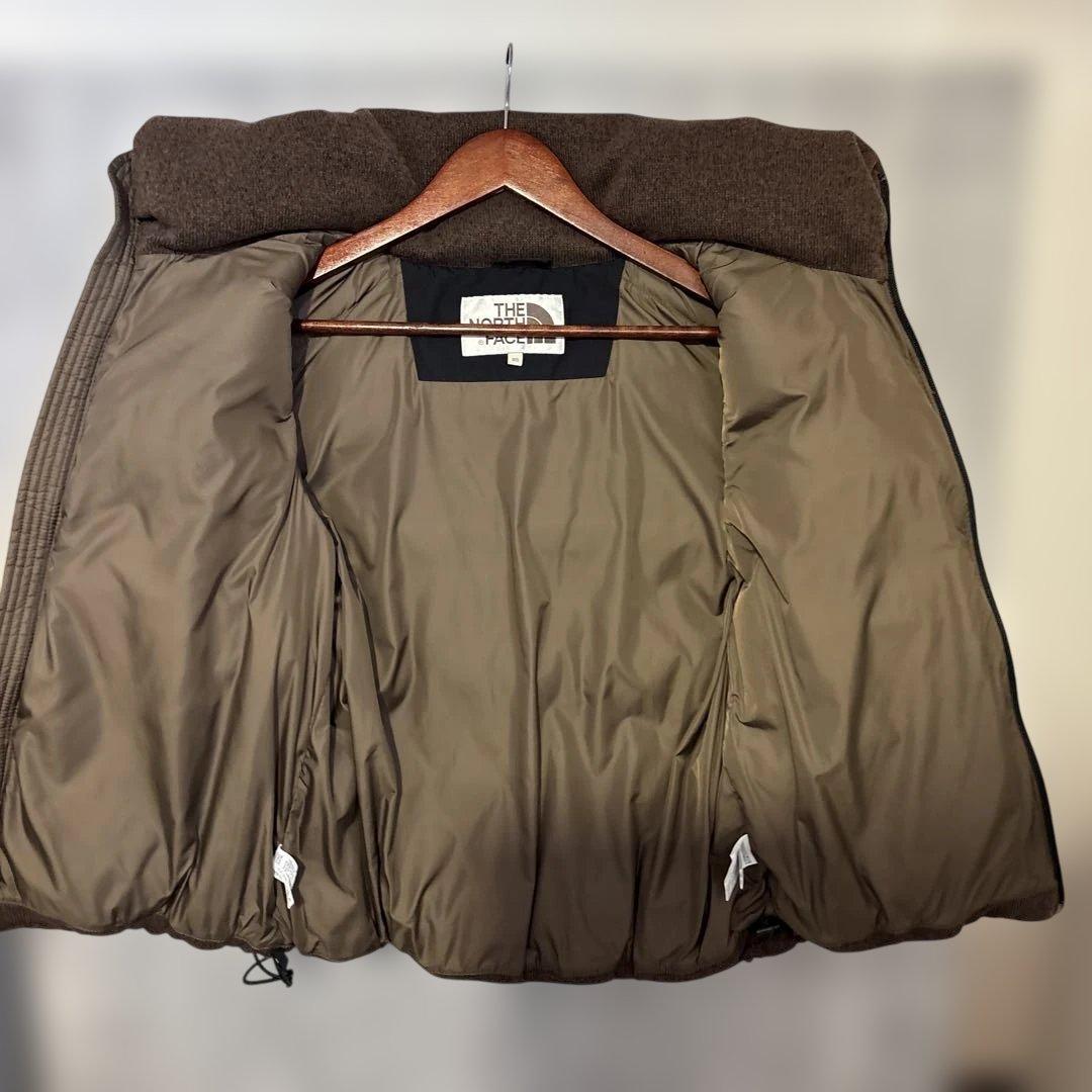 【希少】ザノースフェイス　ホワイトレーベル　ダウンベスト　M