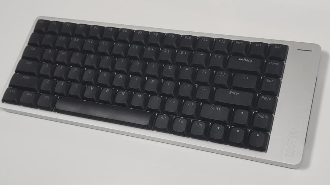 【特別限定カスタム】LOFREE FLOW2シルバー★84キー★超ロープロ仕様