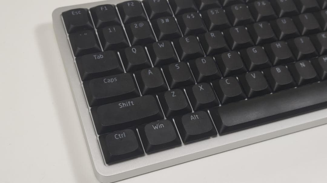 【特別限定カスタム】LOFREE FLOW2シルバー★84キー★超ロープロ仕様