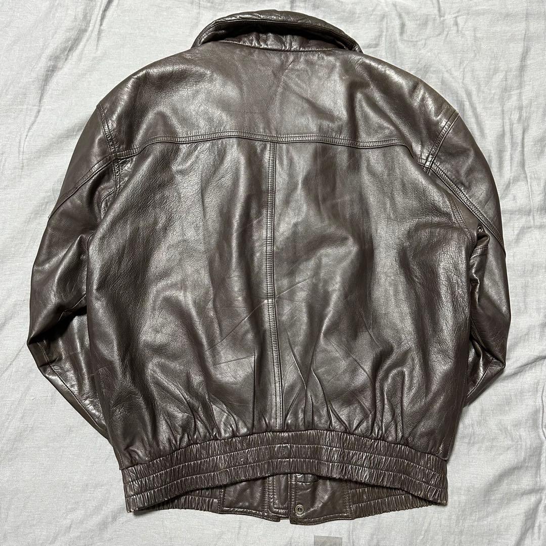 まる様　Y2K レザージャケット