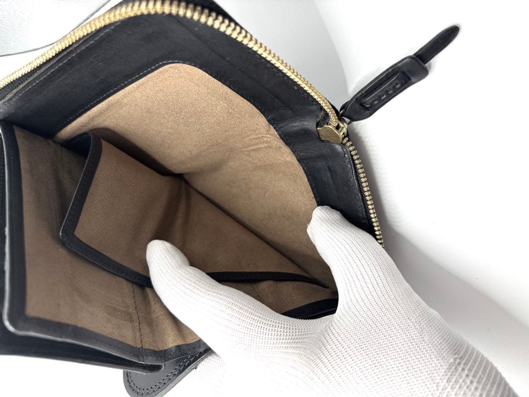 CORBO コルボ　SLATE - L字ファスナー 折財布