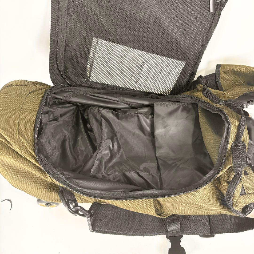 ホイールオブライフ　キャリーバッグ　3way カーキ　機内持込可　24L 3kg