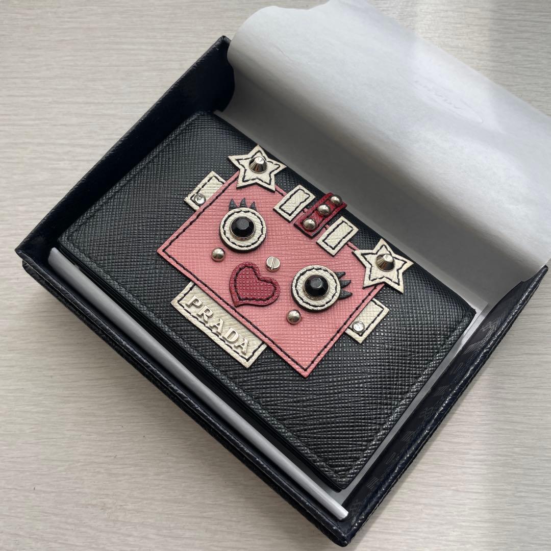 PRADA プラダ ロボ 名刺入れ