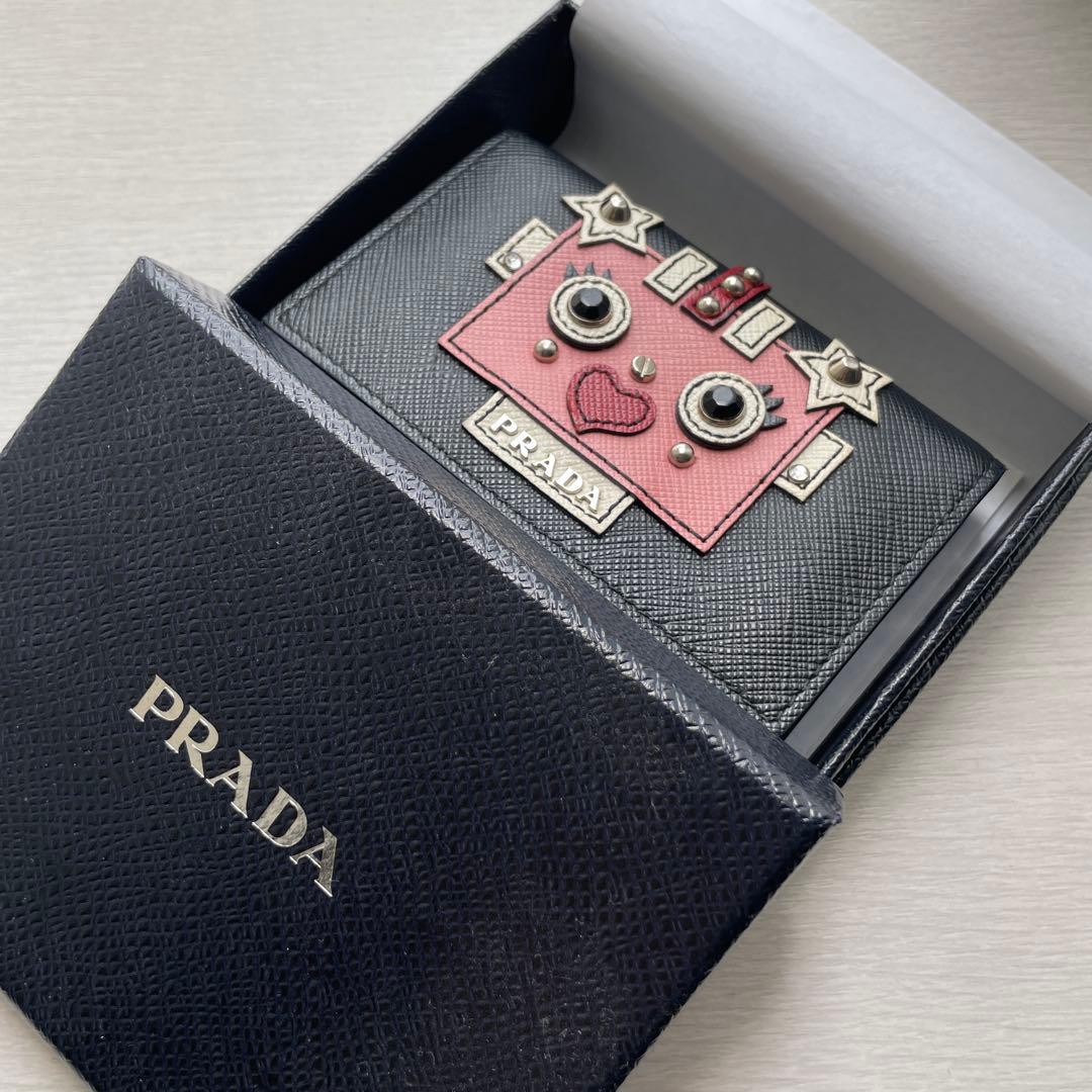 PRADA プラダ ロボ 名刺入れ