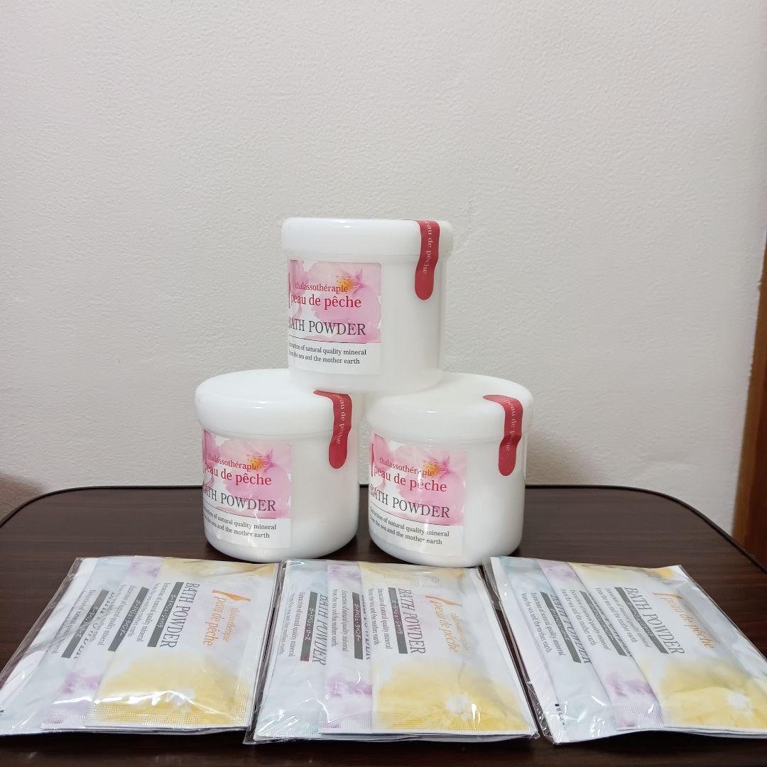 A⑨　ポードペシェ バスパウダー 350g×3箱　25g×9個　入浴用化粧品