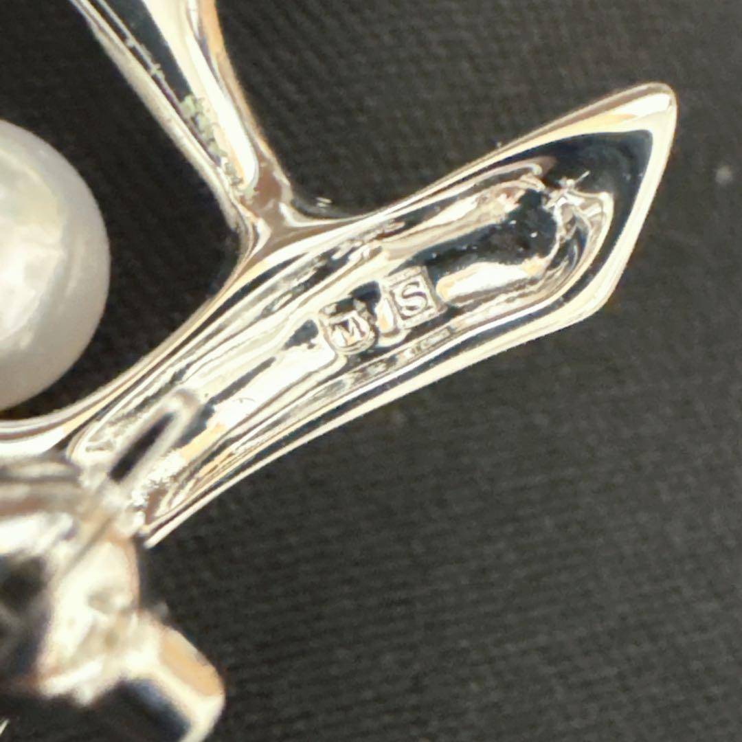 極美品✨ミキモト 幸福の木 シルバー ラージサイズ ブローチ SV