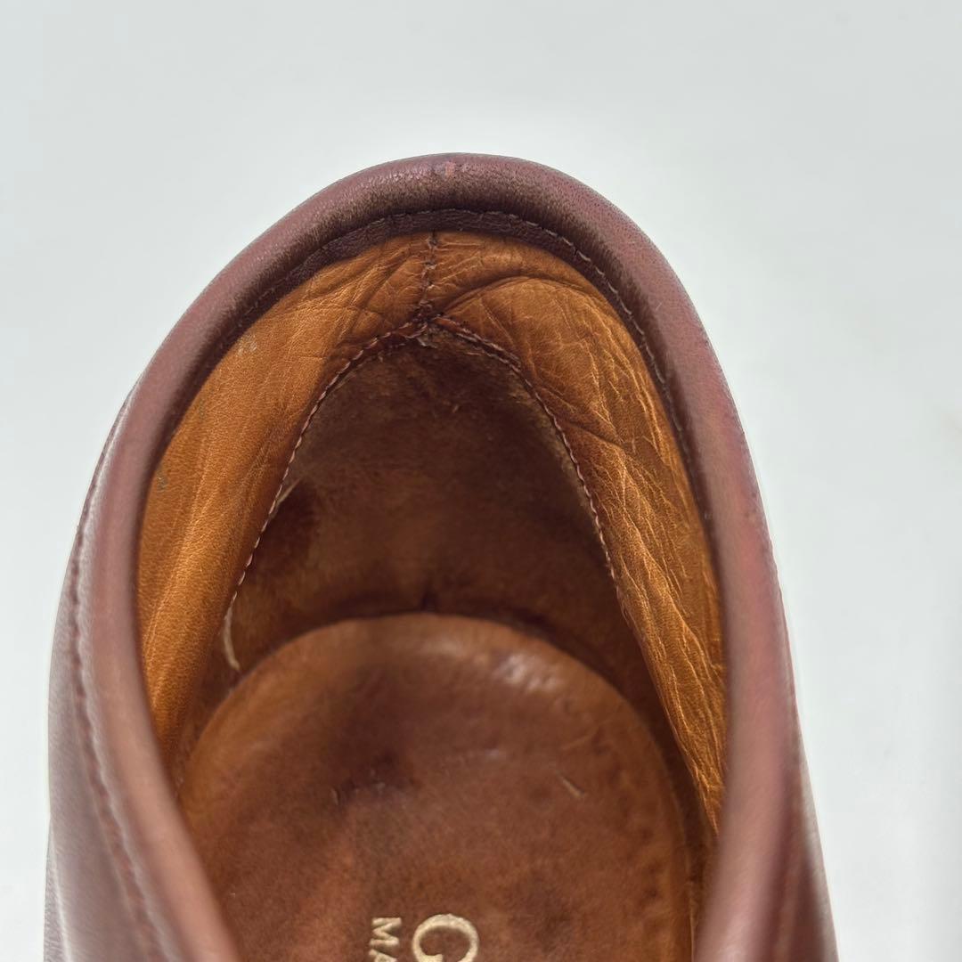 グッチ ビットローファー レザーチャッカーブーツ　アンクルブーツ 約24㎝