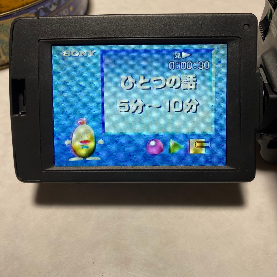 hy0825　SONY Video8 ビデオカメラ　CCD-TRV20 ②