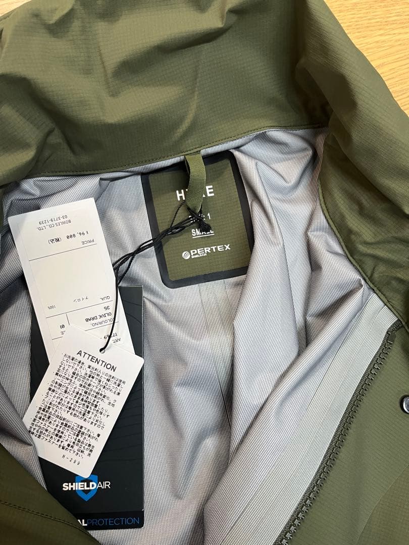 HYKE. PERTEX M65 コート　　サイズ1