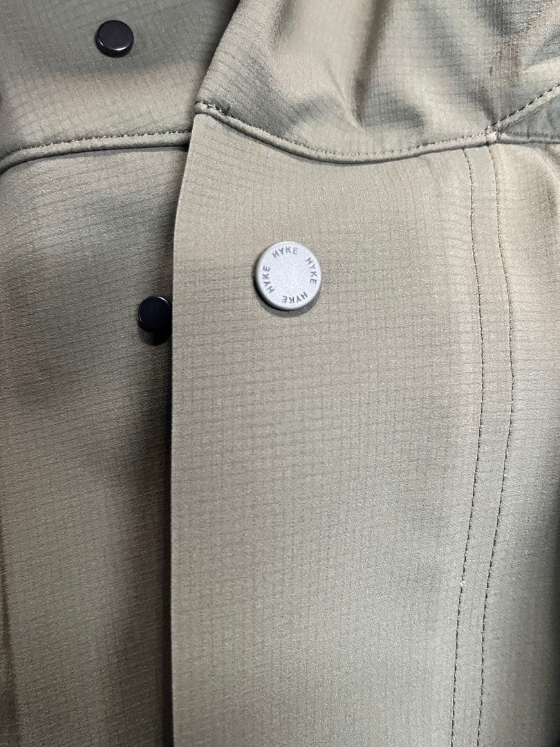 HYKE. PERTEX M65 コート　　サイズ1