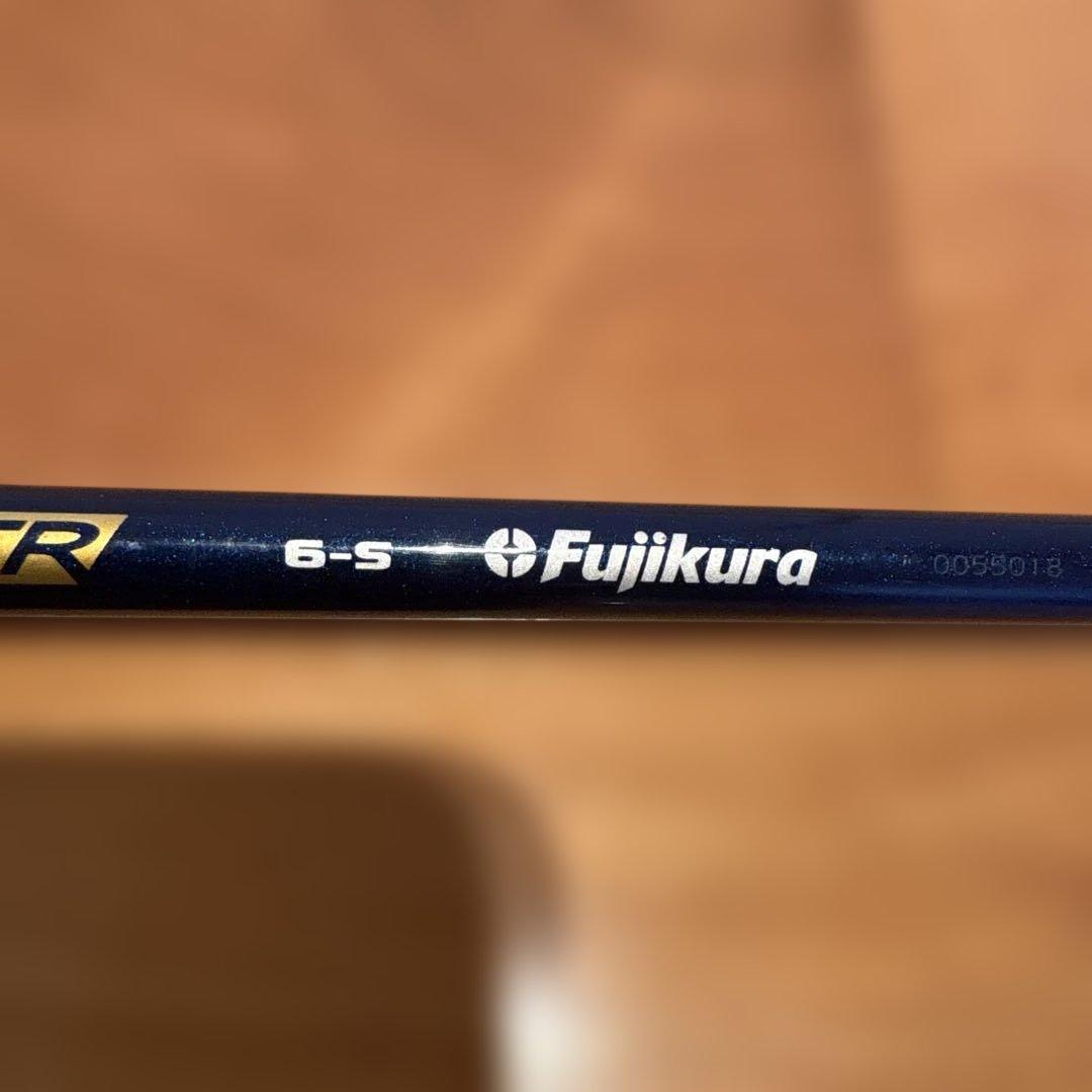 美品　ベンタス VENTUS TR ブルー 6S 3W テーラーメイド スリーブ