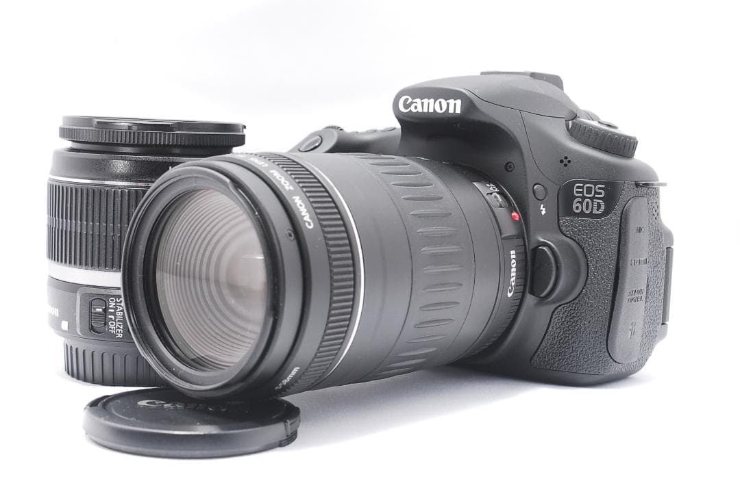 ⭐【Canon EOS 60D】プレゼント向け　初心者～中級者Wレンズセット
