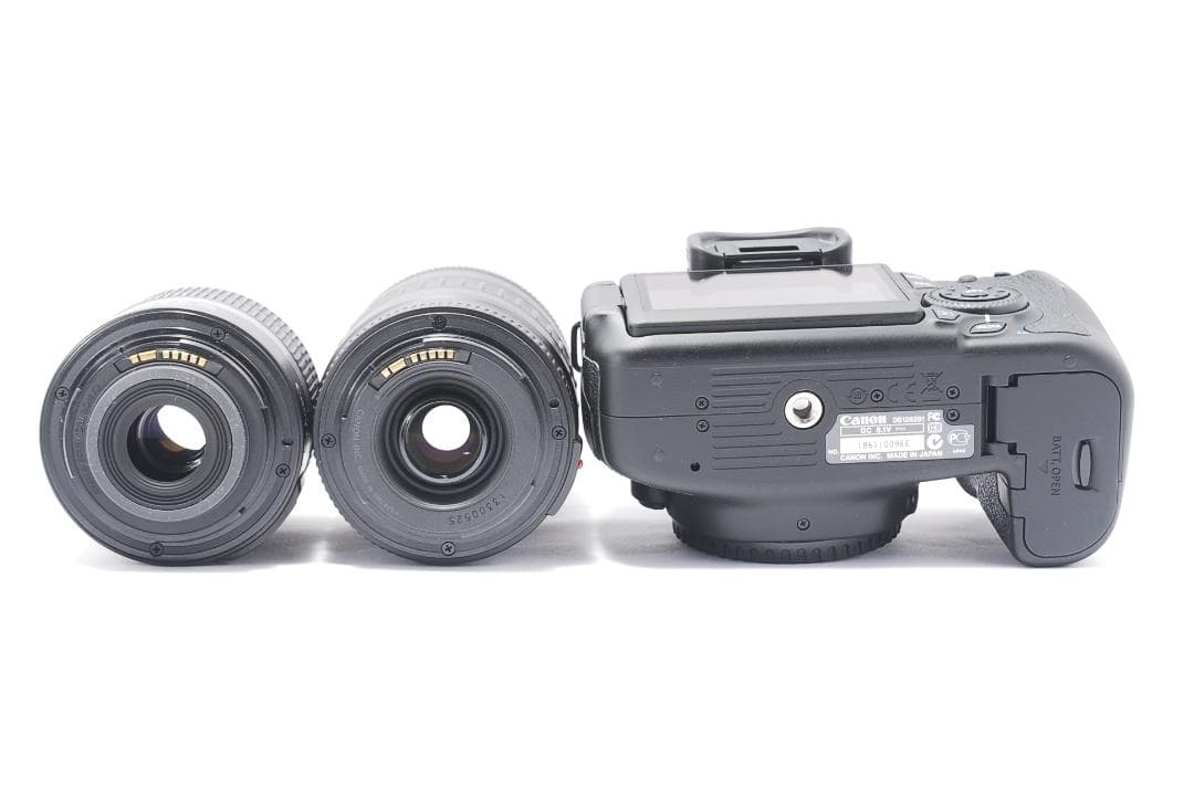 ⭐【Canon EOS 60D】プレゼント向け　初心者～中級者Wレンズセット