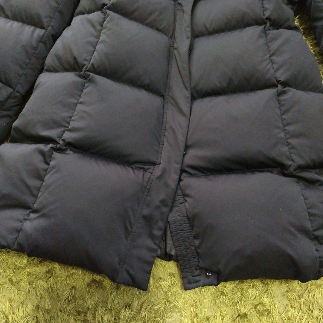 INDIVI シルキーサテンダウンコート フード付き 2way フォックスファー